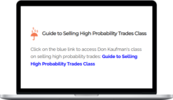 TheoTrade – Guide To Selling High Probability Spreads