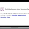 TheoTrade – Definitive Guide to Order Execution Class